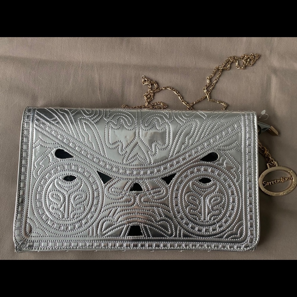 Silver purse
